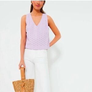 Tuckernuck Lavender Sleeveless Top